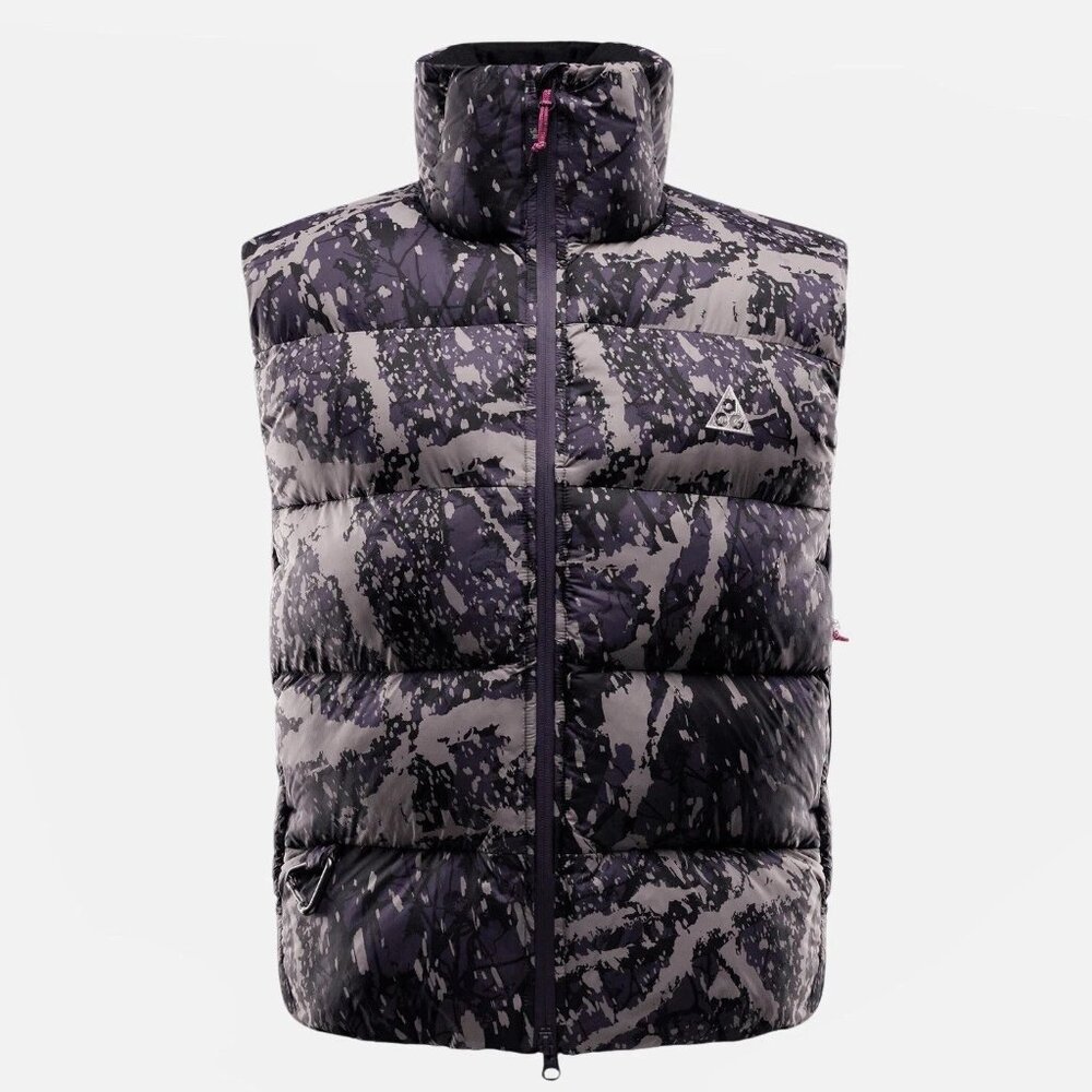 Nike Vest ACG Therma-fit ADV Vest Women's XL Lunar Lake Purple Print NWT $250
